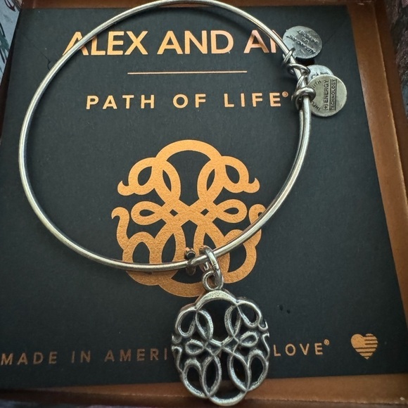 Alex and Ani Bangle Path of Life - Picture 1 of 3